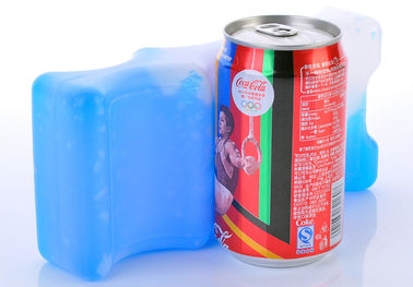 Promotional Portable Reusable Cold Gel Packs HDPE Plasitc For Lunch Box